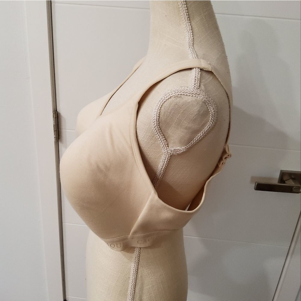 COPY - Cacique Women's No Wire Beige Bra 42DD - Picture 5 of 11